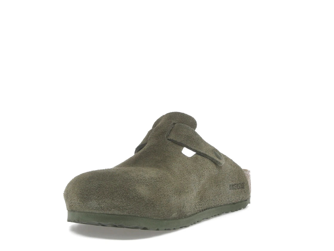 Birkenstock Boston Suede Thyme - 1024721/1024714