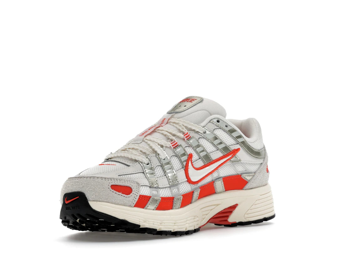 Nike P-6000 Sail Pale Ivory Light Bone Spicy Red - HV5230-133