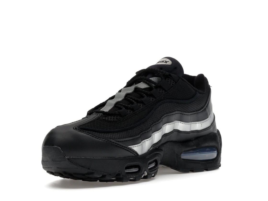 Nike Air Max 95 OG Big Bubble Black White Metallic Silver - IB1667-003