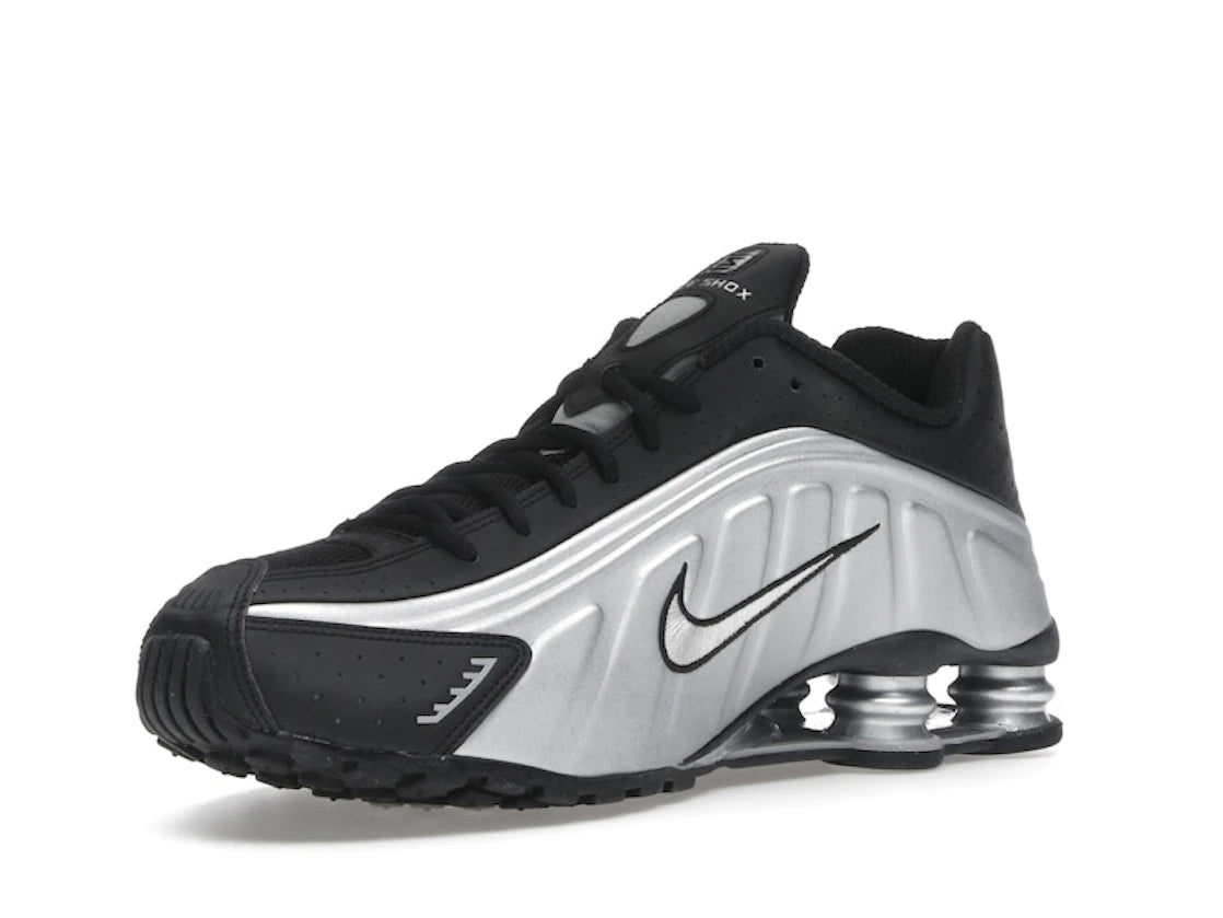 Nike Shox R4 Metallic Silver Black - HQ1988-007