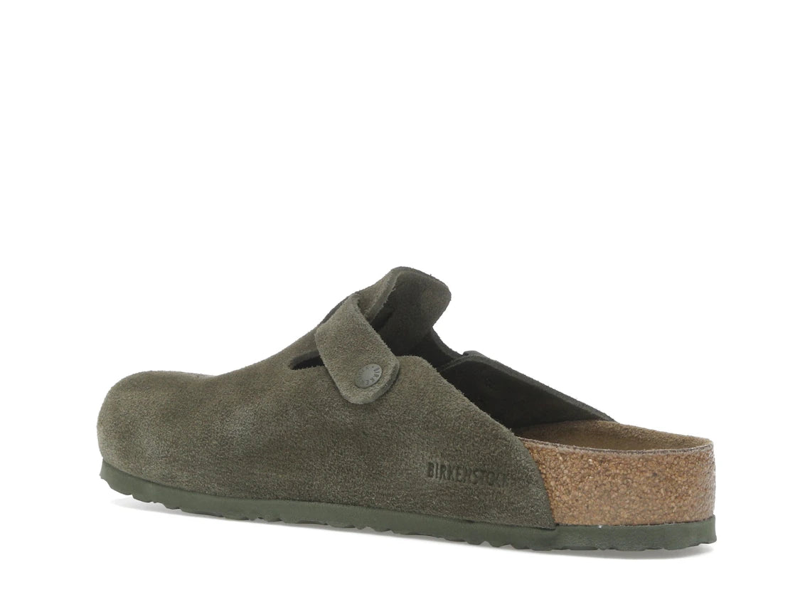 Birkenstock Boston Suede Thyme - 1024721/1024714