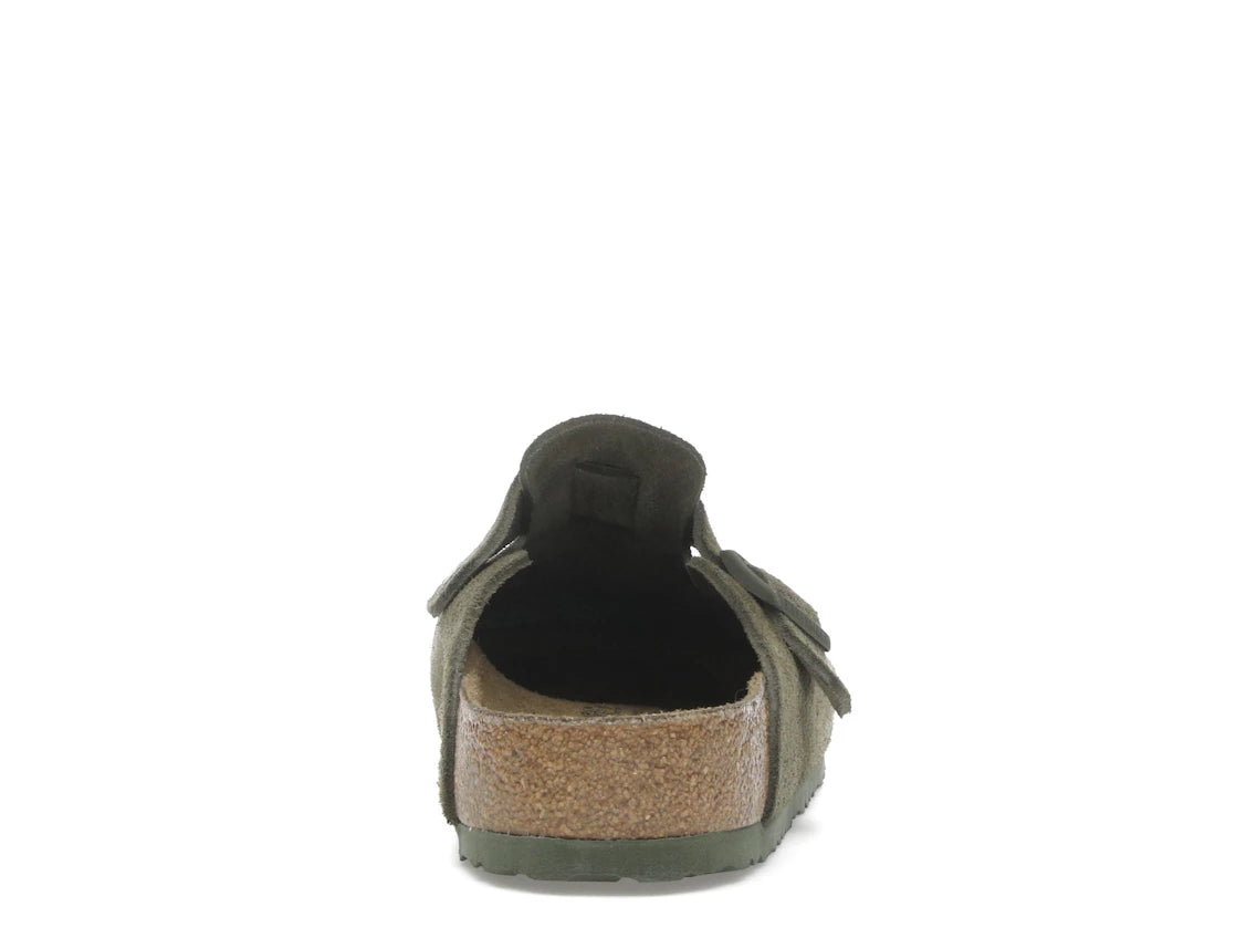 Birkenstock Boston Suede Thyme - 1024721/1024714