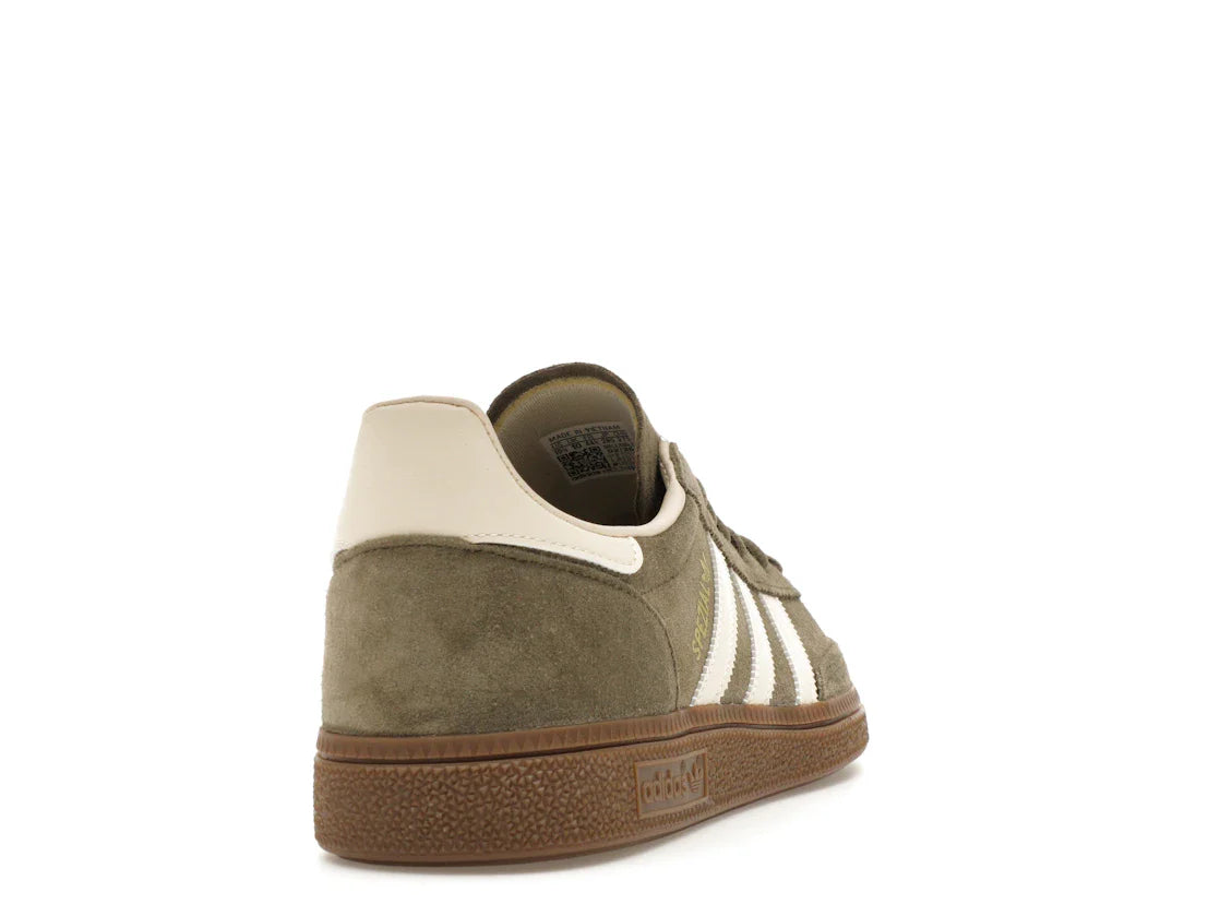 Adidas Handball Spezial Olive Strata Cream White - JR2121