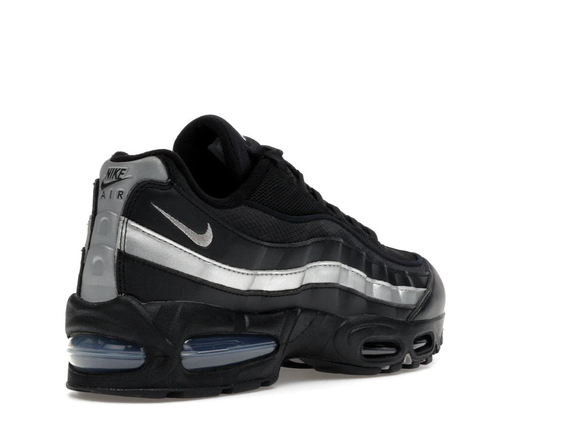 Nike Air Max 95 OG Big Bubble Black White Metallic Silver - IB1667-003