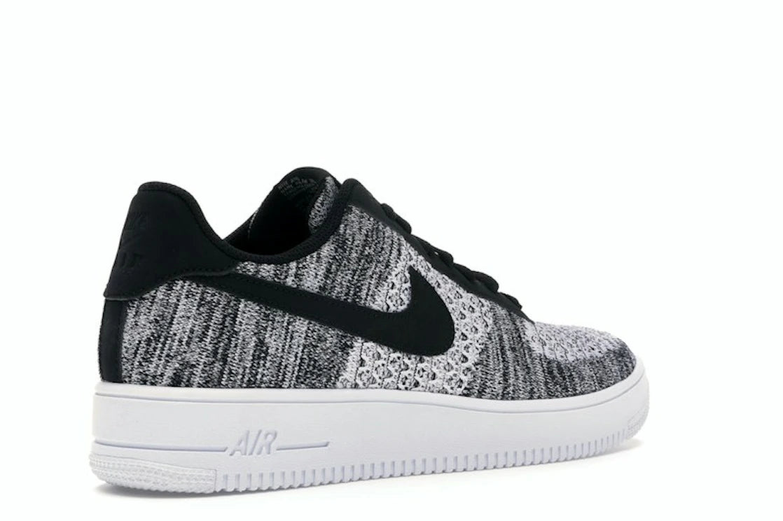 Nike Air Force 1 Flyknit 2 Black Pure Platinum - AV3042-001