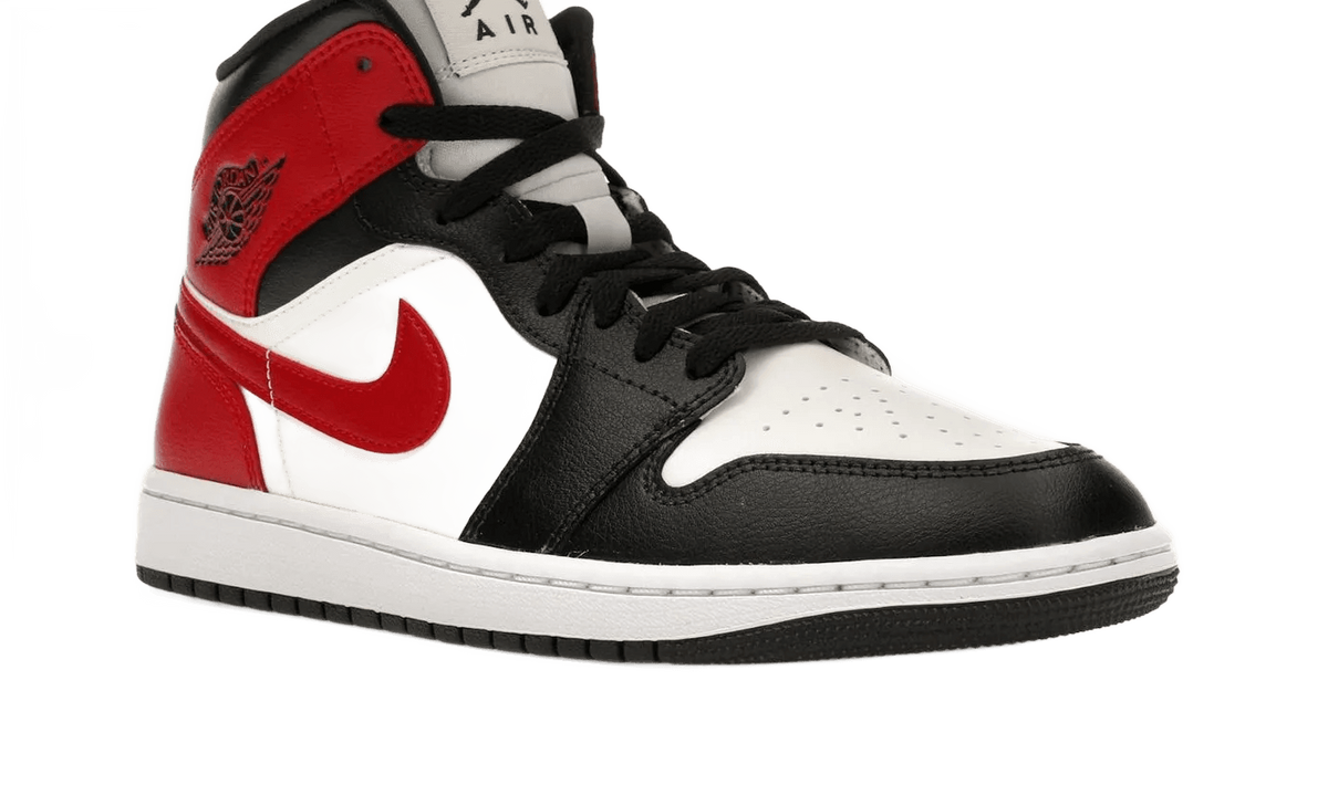 Nike Air Jordan 1 Mid Gym Red Off Noir - BQ6472-160