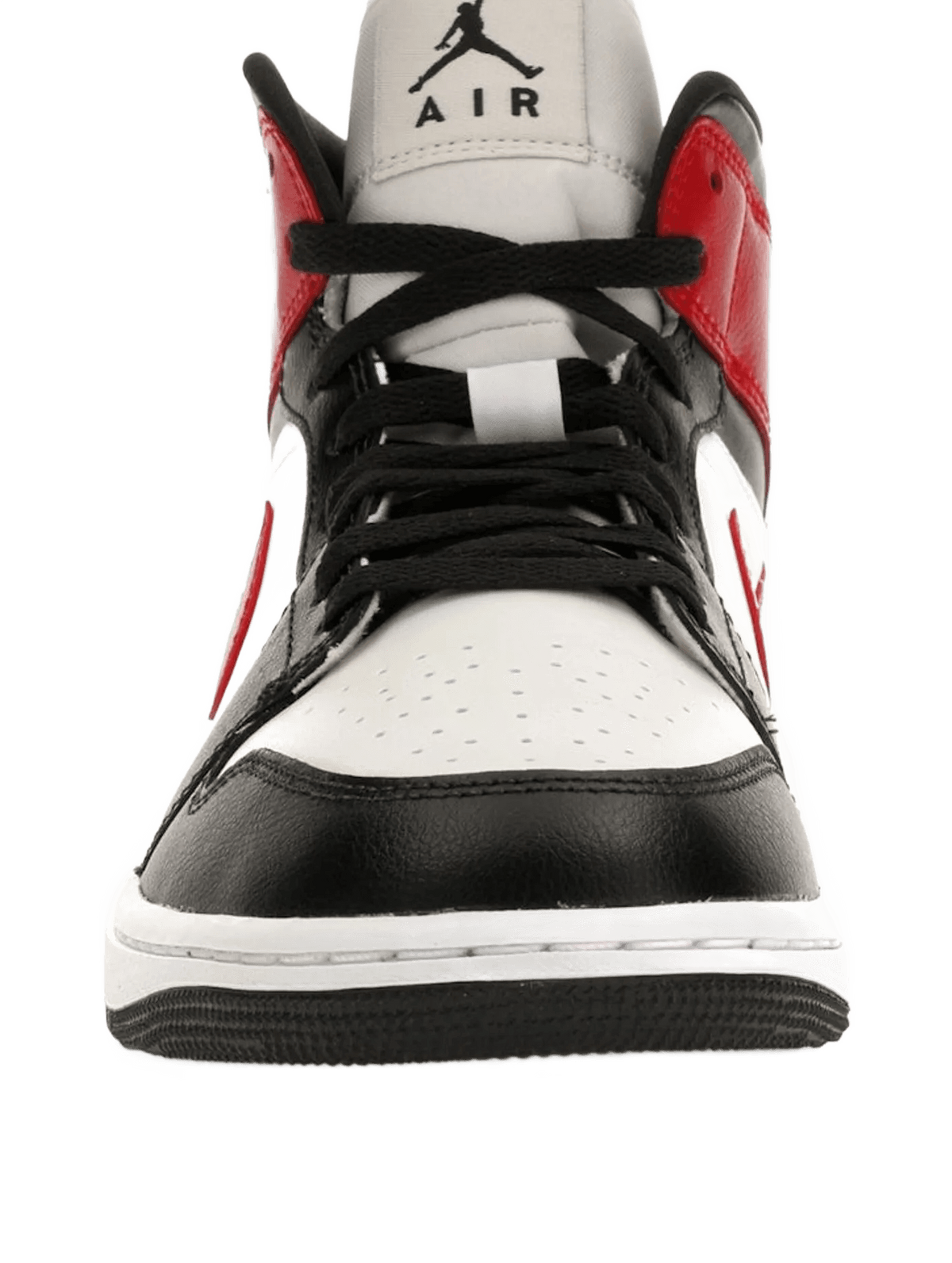 Nike Air Jordan 1 Mid Gym Red Off Noir - BQ6472-160