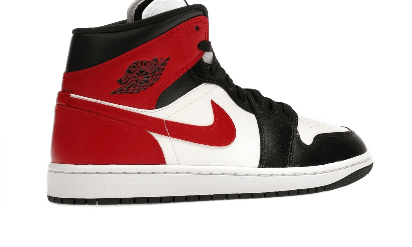 Nike Air Jordan 1 Mid Gym Red Off Noir - BQ6472-160