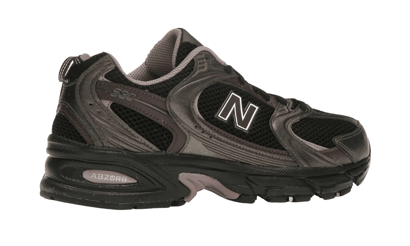 New Balance 530 Black Metallic Plum Brown - MR530ADD
