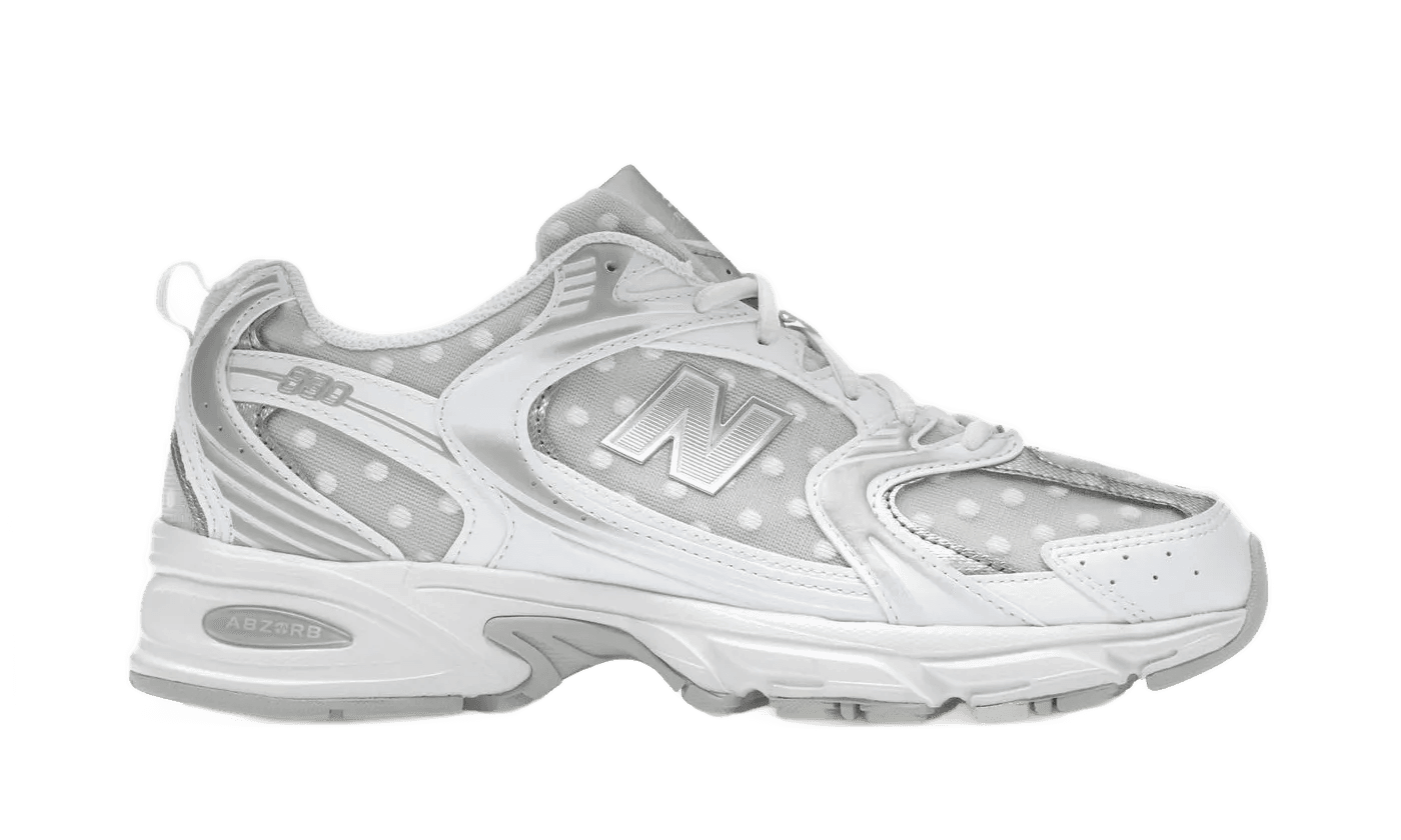 New Balance 530 Silver Metallic Polka Dots - U530HFW