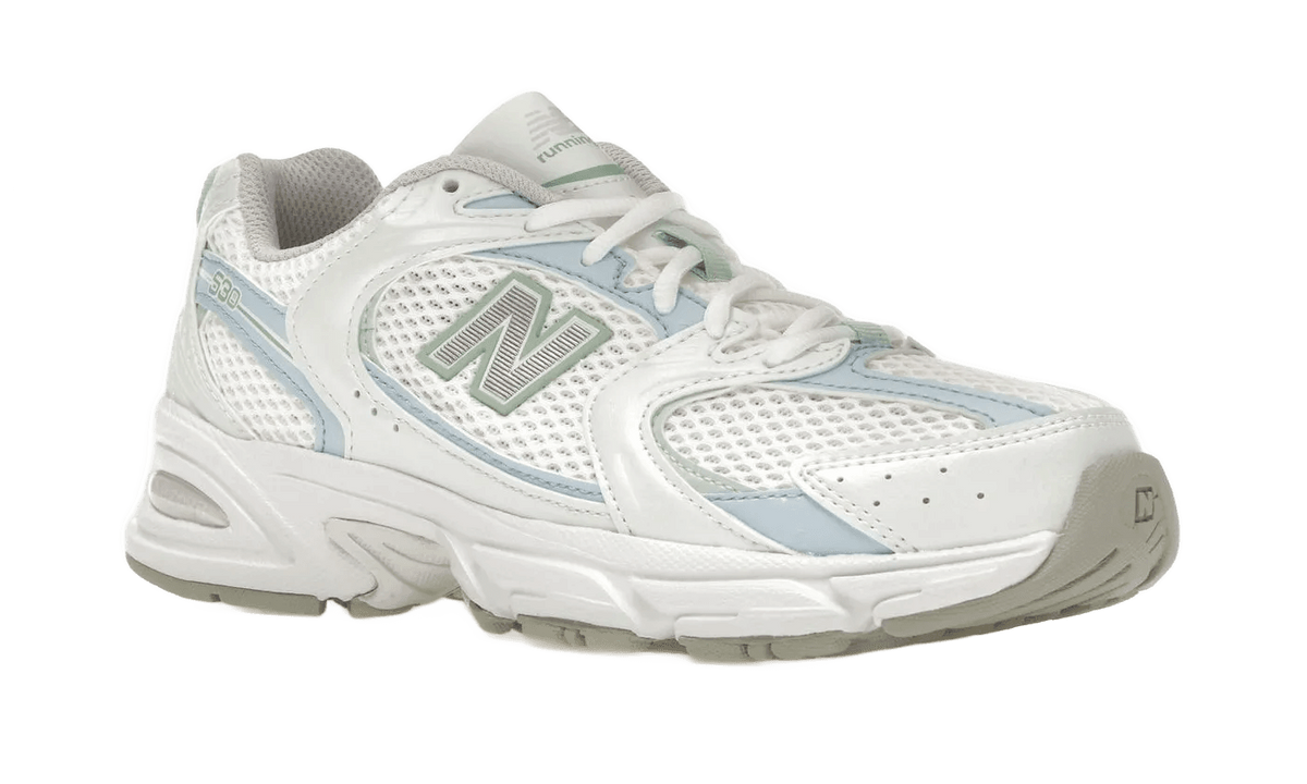 New Balance 530 White Light Chrome Blue Clay Ash - MR530PC