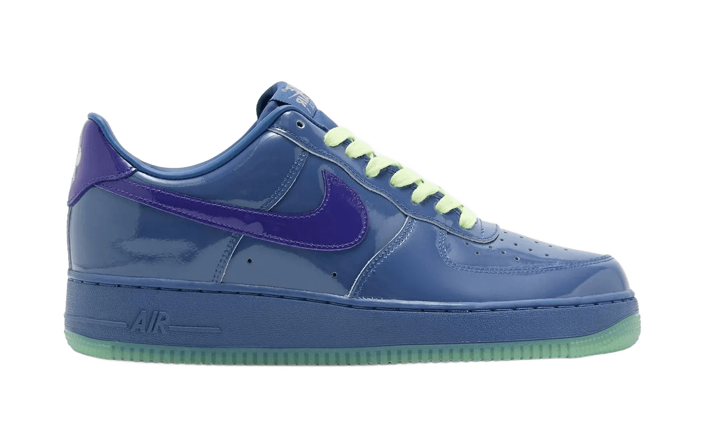Nike Air Force 1 Low Patent Leather Mystic Navy Grape Ice - IO4489-400