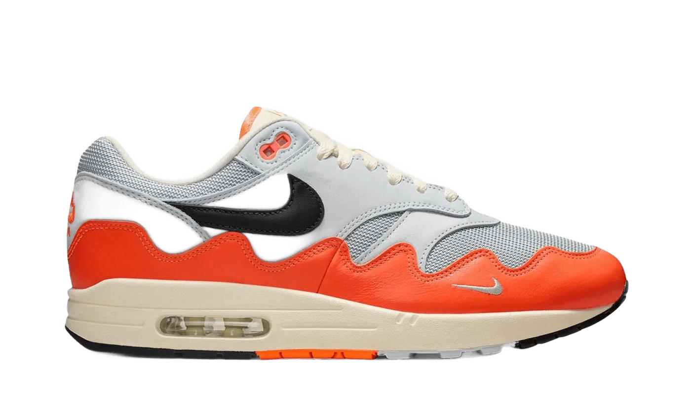 Nike Air Max 1 Patta Waves Hyper Crimson Pure Platinum - II7055-800
