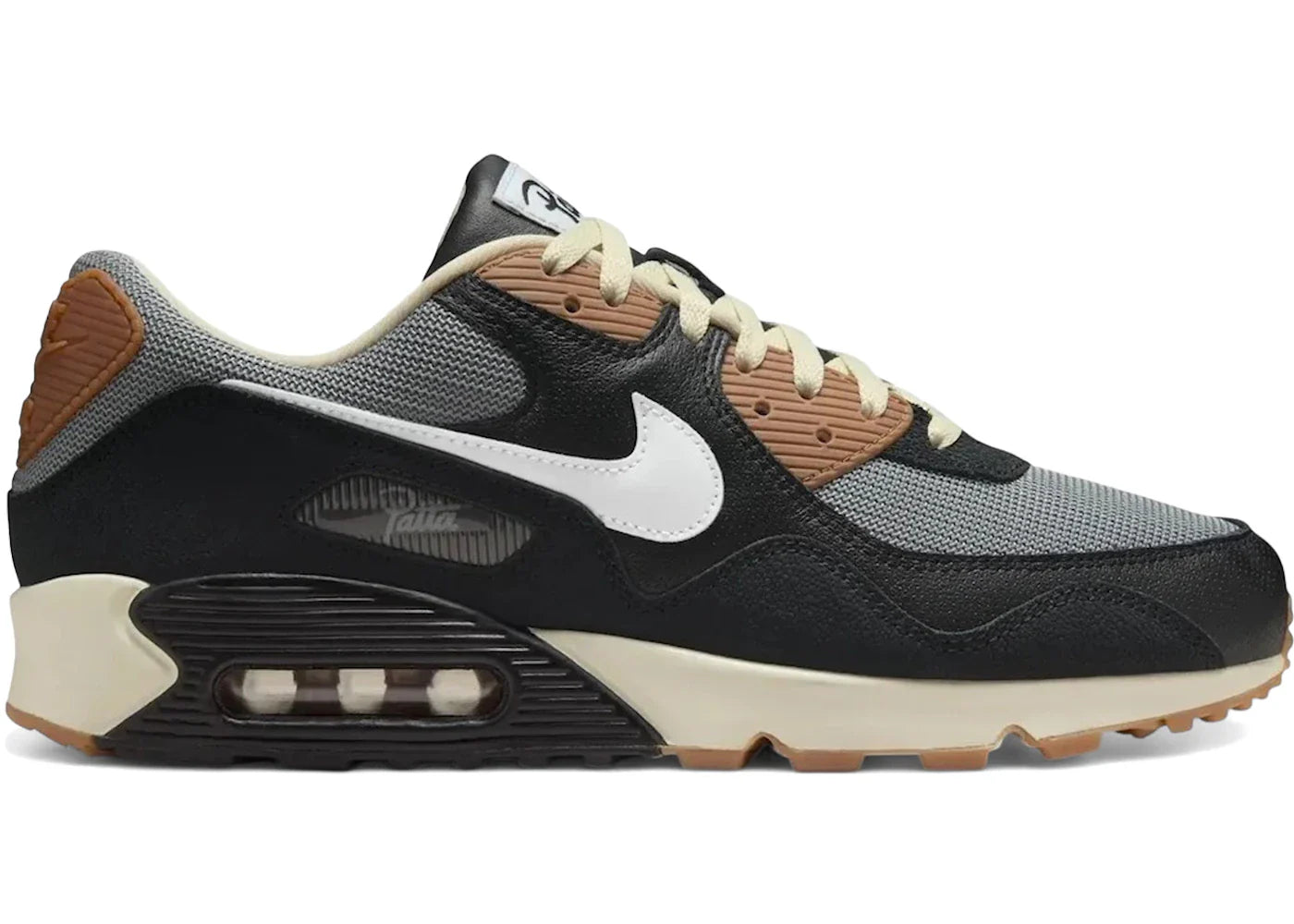 Nike Air Max 90 SP Patta Waves Black Particle Grey - IF5605-002
