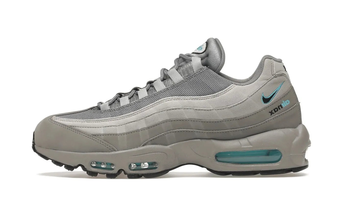 Nike Air Max 95 Retro Logo Grey Aqua - CV1635-001