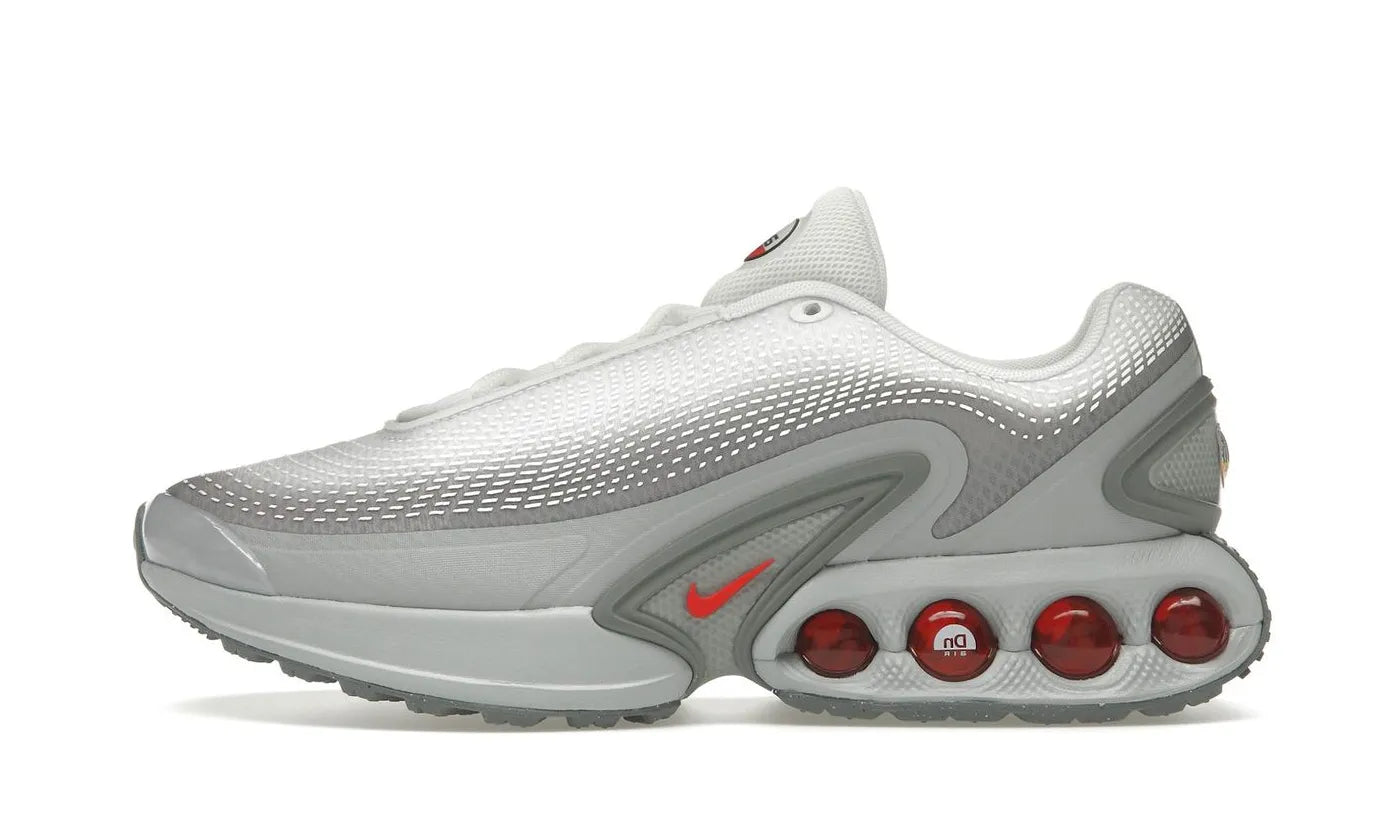 Nike Air Max Dn SE Light Smoke Grey, White Smoke Grey, University Red - HQ4567-001