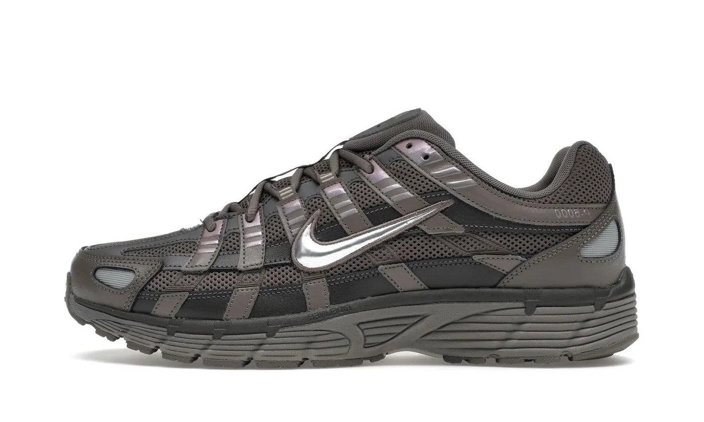 Nike P-6000 Cave Stone Medium Ash Flat Pewter Metallic Silver - CD6404-202
