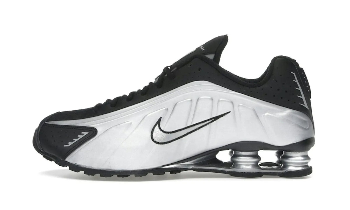 Nike Shox R4 Metallic Silver Black - HQ1988-007