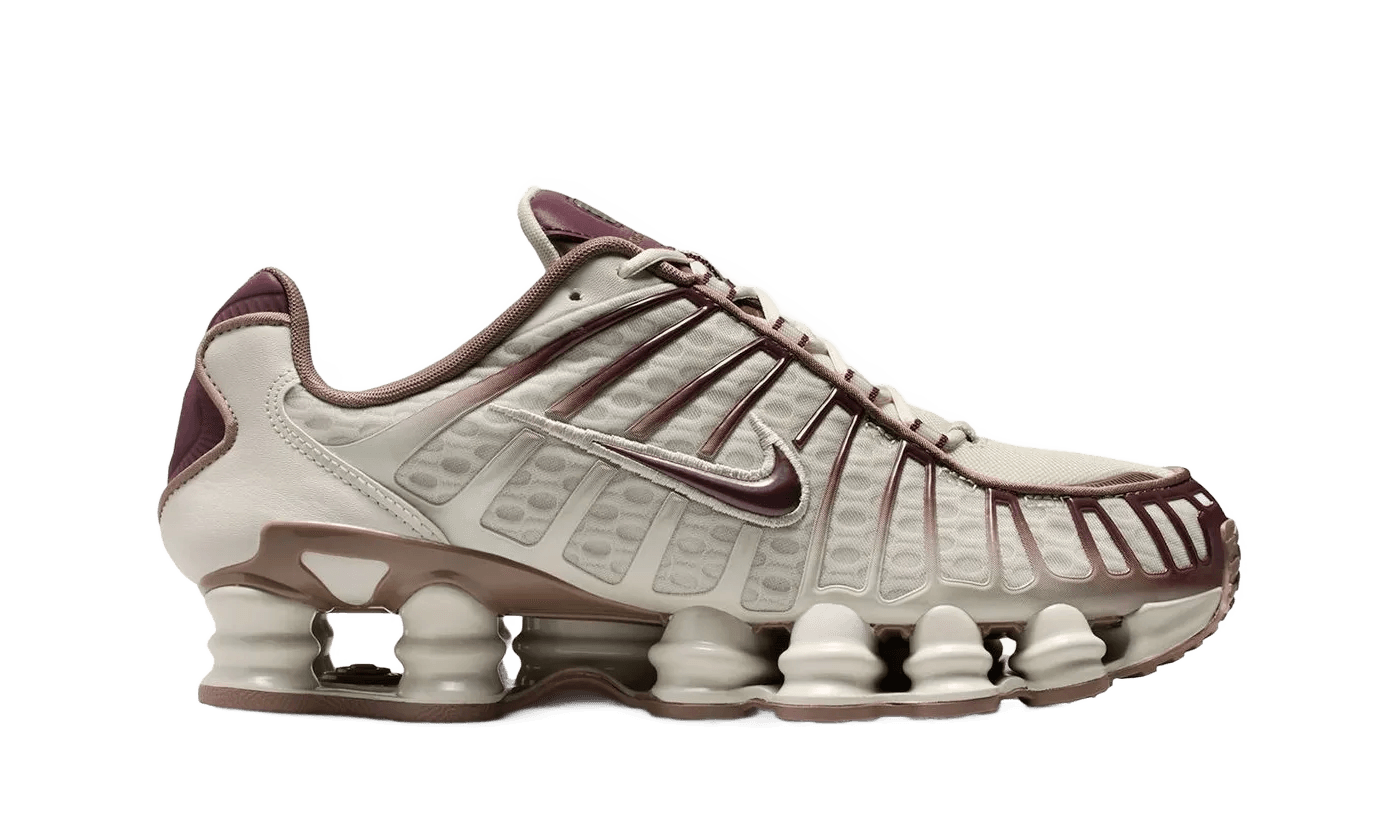 Nike Shox TL Light Bone Burgundy Crush - IM6013-072