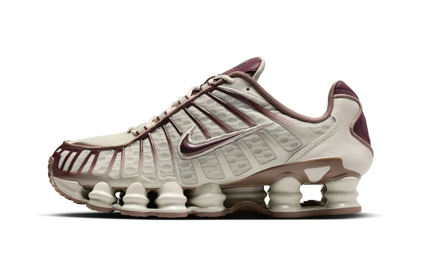 Nike Shox TL Light Bone Burgundy Crush - IM6013-072