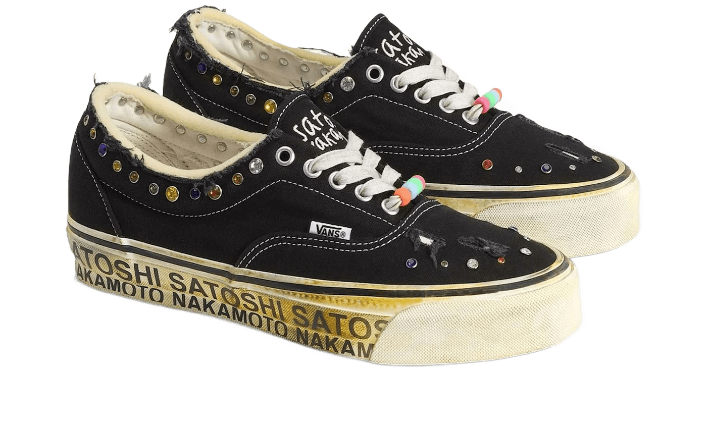 Vans OTW Era 95 Satoshi Nakamoto Round Lucky Charm - VN000EFEBLK